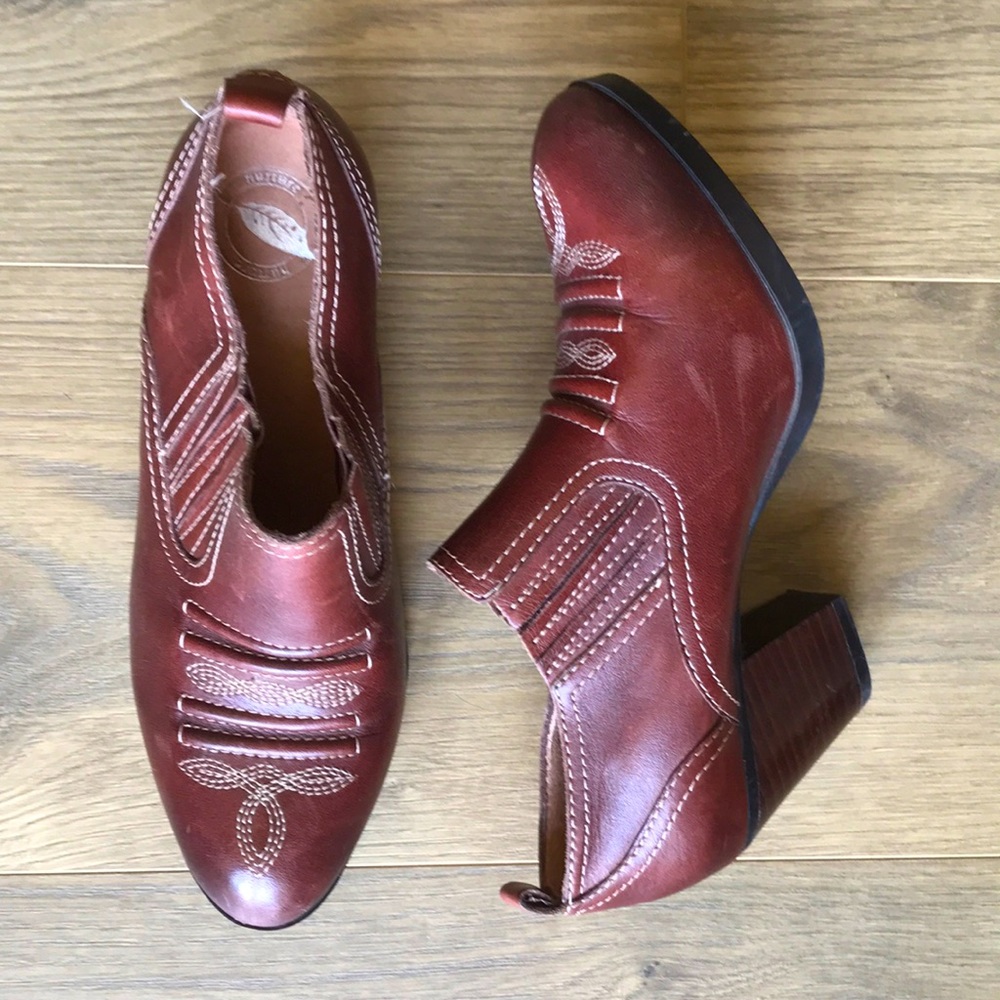 Nurture Slip-on Ankle Boots / Mules Leather Size 6